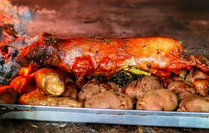 Cuy al horno