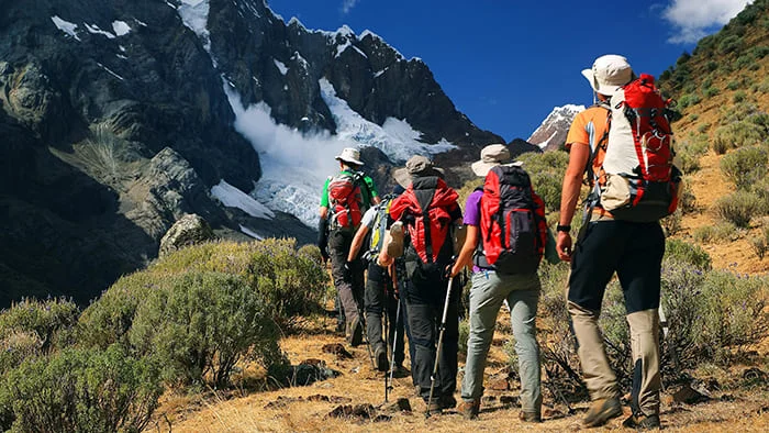 Inca trail to Machu Picchu