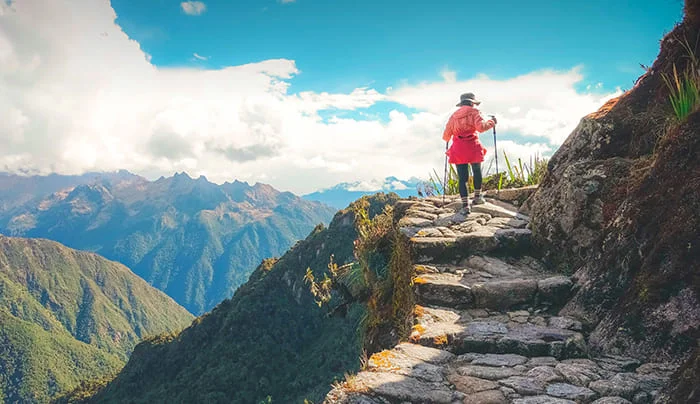 Inca trail to Machu Picchu