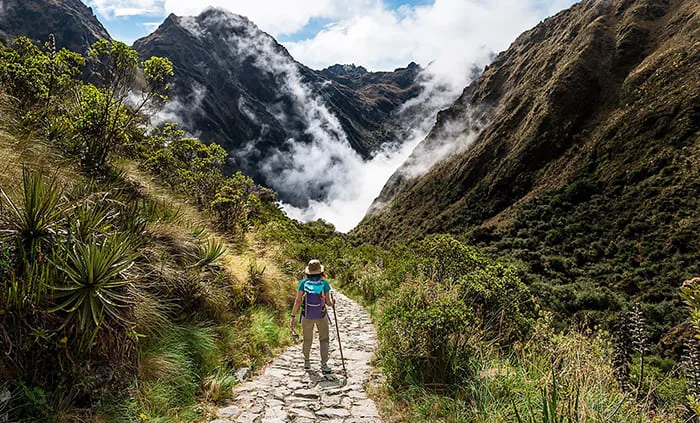 Inca trail to Machu Picchu