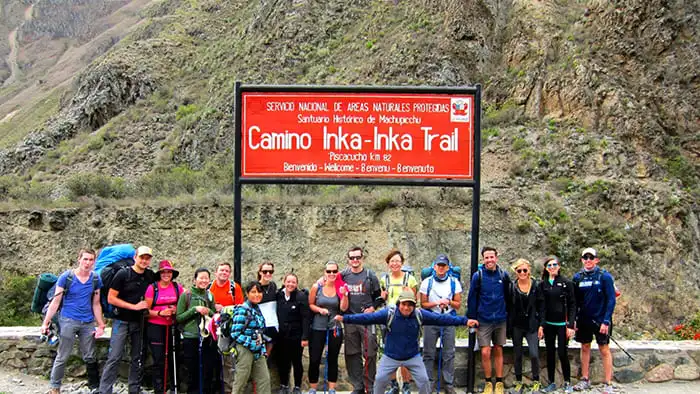 Inca trail santuario machu Picchu